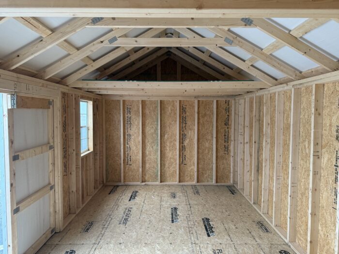 10x20 Custom Side-Lofted Shed - Image 3