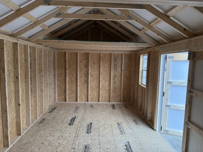 10x20 Custom Side-Lofted Shed - Image 2