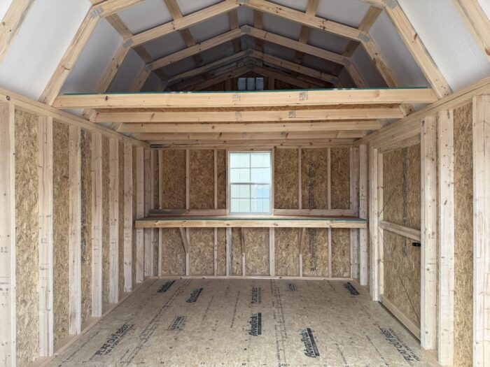 10x16 Lofted Handyman Barn - Image 3