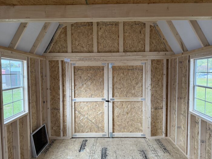 10x16 Lofted Handyman Barn - Image 5