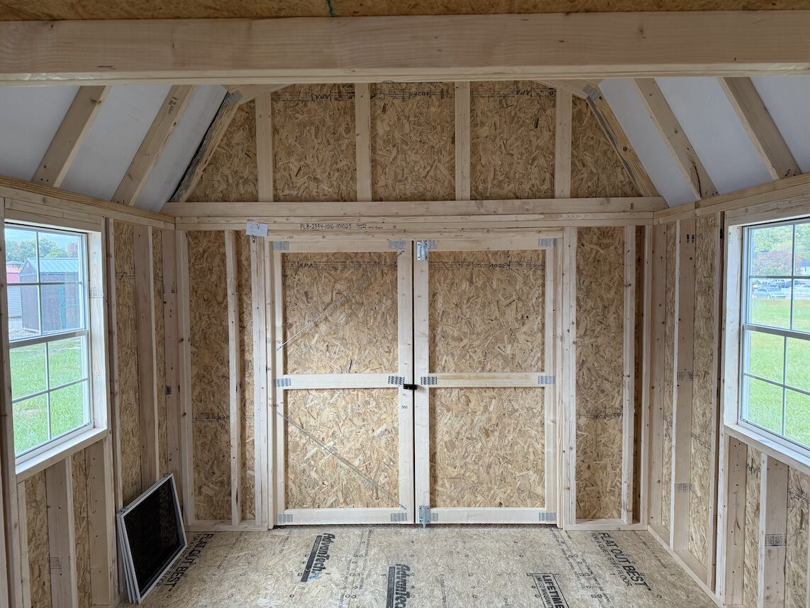 10x16 Lofted Handyman Barn - Image 5