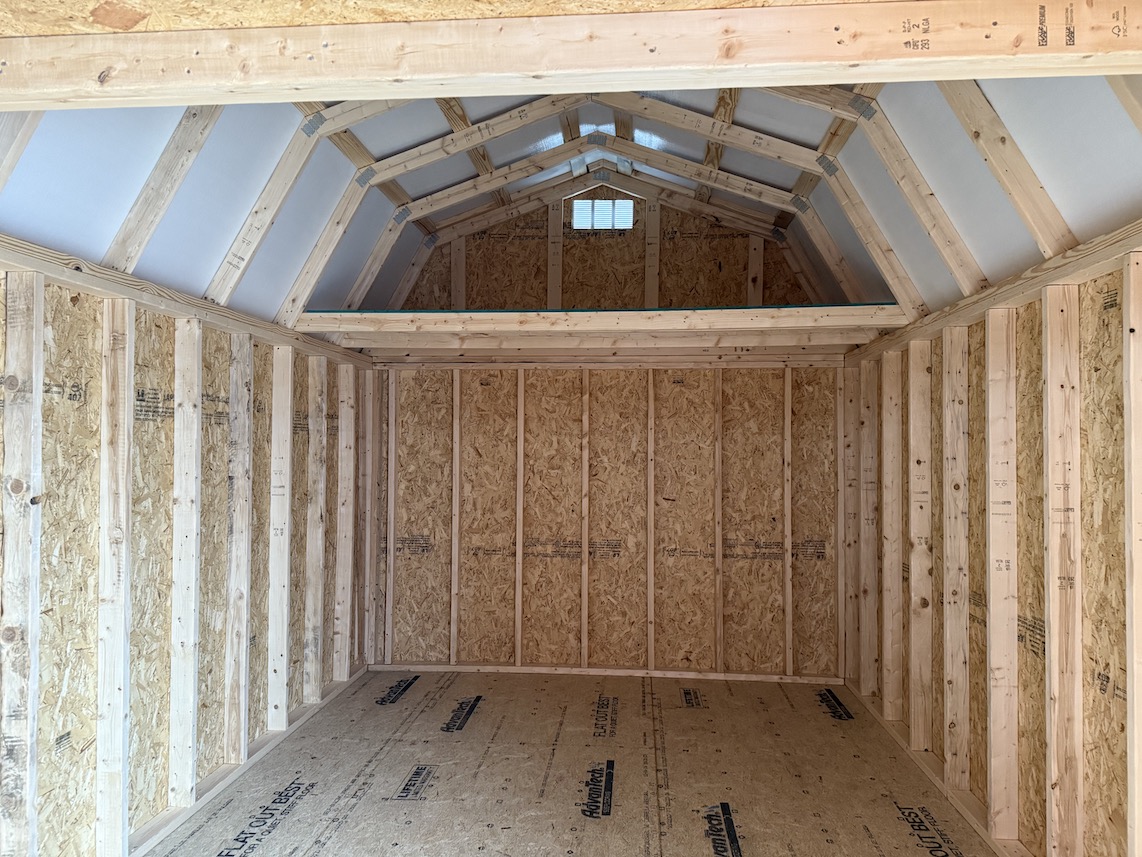 10x16 Discounted Lofted Barn - Image 2