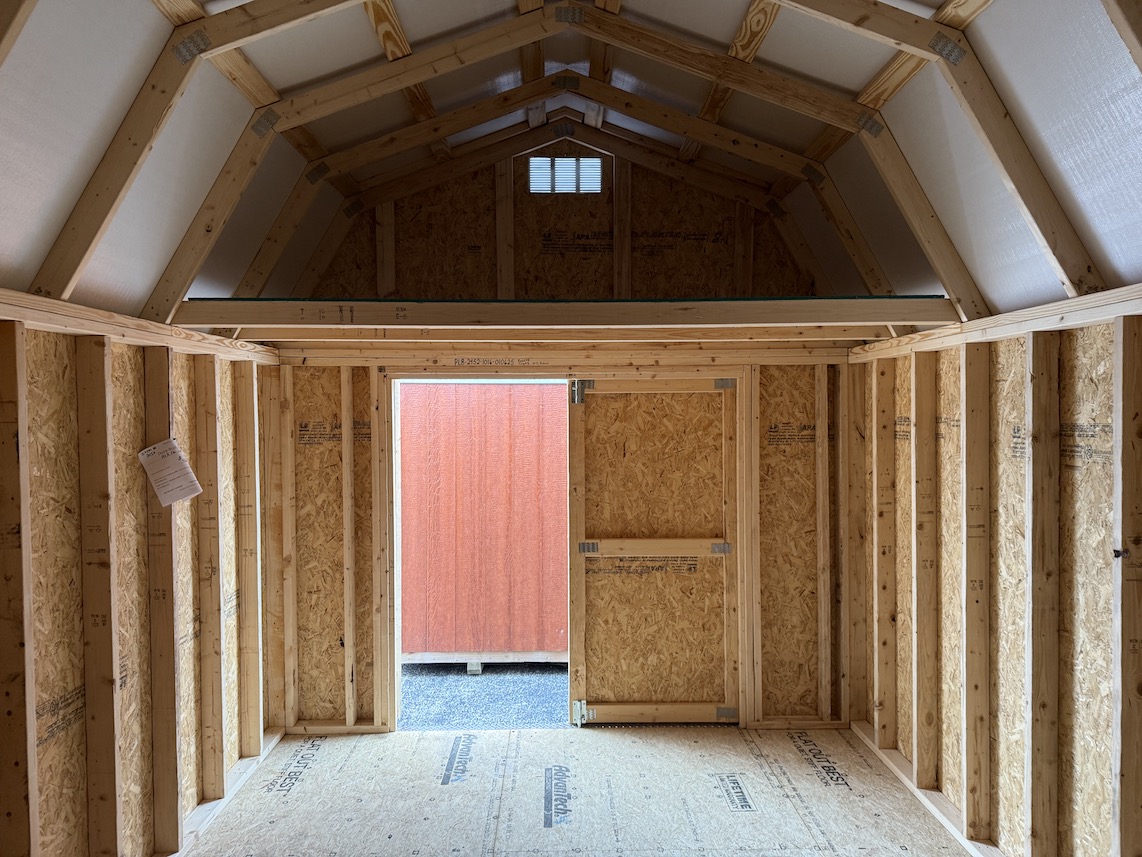 10x16 Discounted Lofted Barn - Image 3