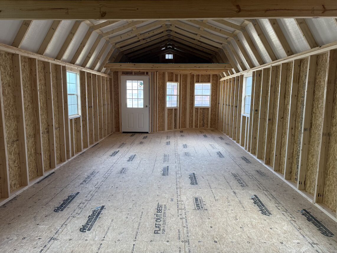 14x40 Deluxe Lofted Cabin - Image 2