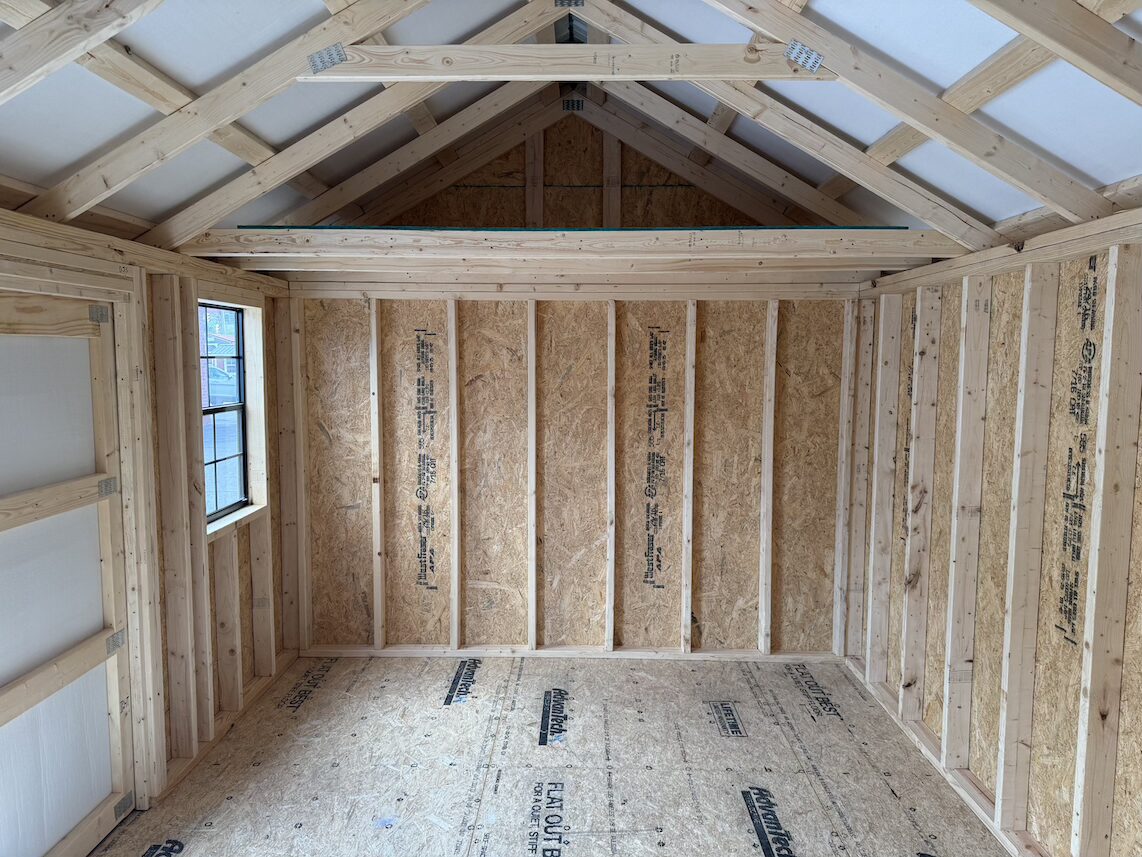 10x16 Side-Lofted Shed - Image 3