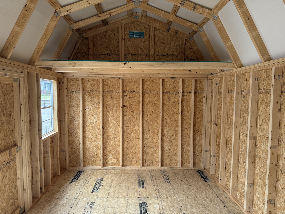 10x16 Side-Lofted Barn - Image 2